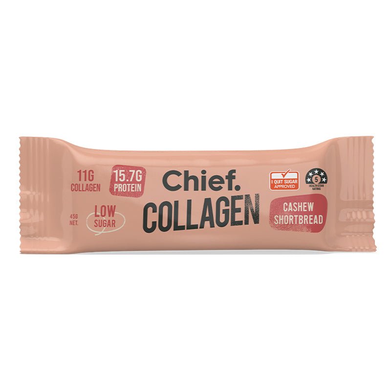 CHIEF NUTRITION - Collagen Protein Bar 45g 12 Pack - 8 OPTIONS - CHIEF NUTRITION - 1 - Diet & Fitness - ThePharmacy