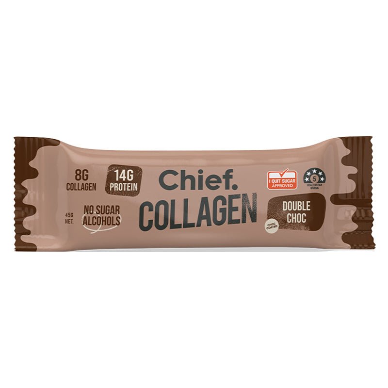 CHIEF NUTRITION - Collagen Protein Bar 45g 12 Pack - 8 OPTIONS - CHIEF NUTRITION - 5 - Diet & Fitness - ThePharmacy
