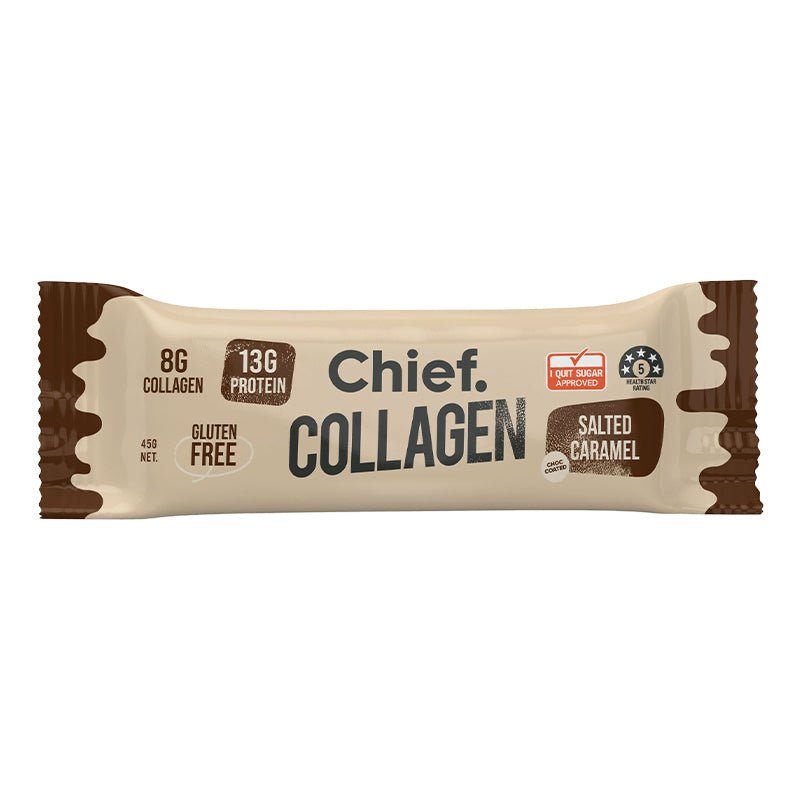 CHIEF NUTRITION - Collagen Protein Bar 45g 12 Pack - 8 OPTIONS - CHIEF NUTRITION - 7 - Diet & Fitness - ThePharmacy