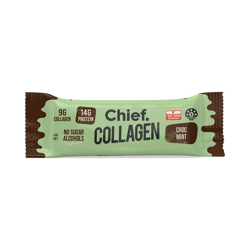 CHIEF NUTRITION - Collagen Protein Bar 45g 12 Pack - 8 OPTIONS - CHIEF NUTRITION - 8 - Diet & Fitness - ThePharmacy