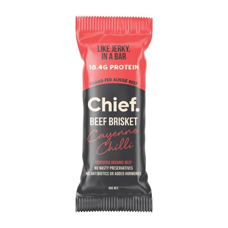 CHIEF NUTRITION - Grass Fed Beef Bar 40g 12 Pack - 5 OPTIONS - CHIEF NUTRITION - 2 - Diet & Fitness - ThePharmacy