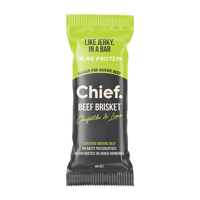 CHIEF NUTRITION - Grass Fed Beef Bar 40g 12 Pack - 5 OPTIONS - CHIEF NUTRITION - 4 - Diet & Fitness - ThePharmacy
