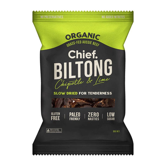 CHIEF NUTRITION - Grass Fed Biltong 30g | 12 Pack - 5 OPTIONS - CHIEF NUTRITION - 1 - Diet & Fitness - ThePharmacy