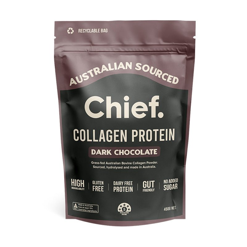 CHIEF NUTRITION - Grass - Fed Collagen Protein Powder 450g - 3 FLAVOURS - CHIEF NUTRITION - 3 - Diet & Fitness - ThePharmacy