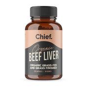 CHIEF NUTRITION - Organic Beef Liver 120 Capsules - CHIEF NUTRITION - 1 - Vitamins - ThePharmacy