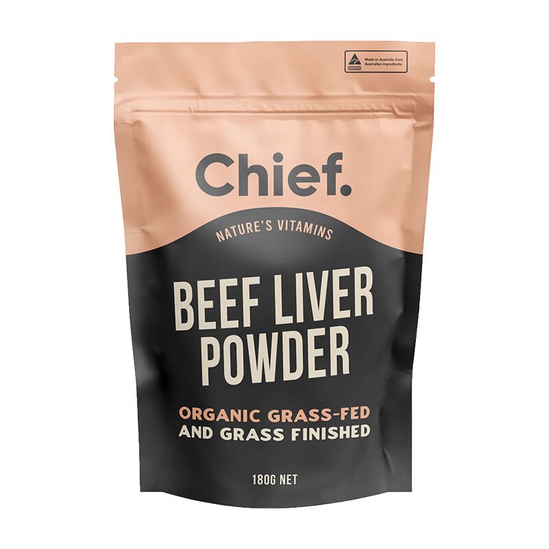 CHIEF NUTRITION - Organic Beef Liver Powder 180g - CHIEF NUTRITION - 1 - Vitamins - ThePharmacy