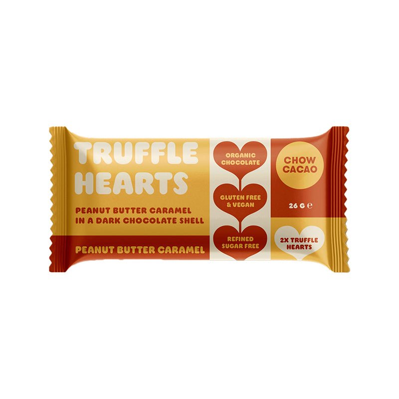 CHOW CACAO - Truffle Hearts 26g | 9 Pack - 2 OPTIONS - CHOW CACAO - 1 - Diet & Fitness - ThePharmacy