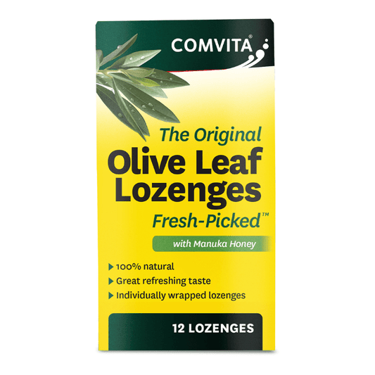 Comvita The Original Olive Leaf Lozenges with Manuka Honey 12 Lozenges - Comvita - 1 - Health - ThePharmacy