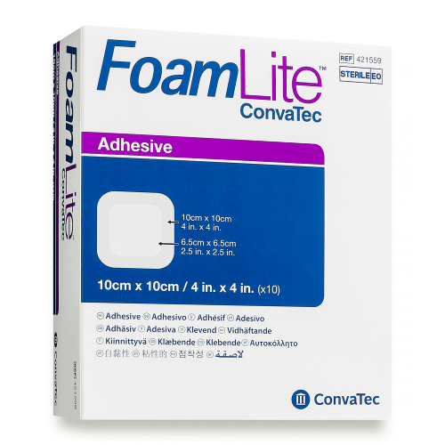 CONVATEC - Foam Lite Sterile Dressing | Adhesive | 10 Pack - 3 SIZES - CONVATEC - 2 - Health - ThePharmacy