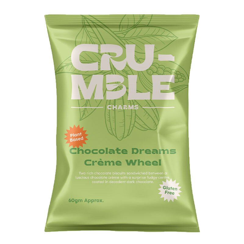 CRUMBLE CHARMS - Cocoa Dream Crème Wheel 60g | 8 Pack - CRUMBLE CHARMS - 1 - Diet & Fitness - ThePharmacy