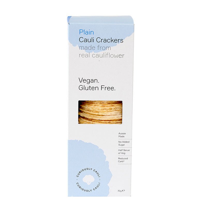CURIOUSLY CAULI - Cauli Crackers - 3 OPTIONS - CURIOUSLY CAULI - 1 - Diet & Fitness - ThePharmacy