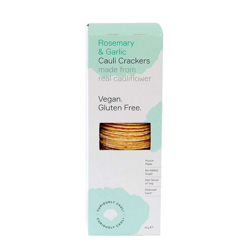CURIOUSLY CAULI - Cauli Crackers - 3 OPTIONS - CURIOUSLY CAULI - 3 - Diet & Fitness - ThePharmacy