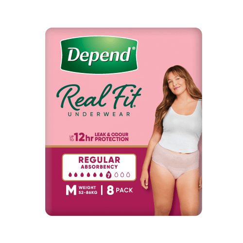 DEPEND - Real Fit Underwear for Women | 8 Pack x4 (32 Pack) - 3 SIZES - DEPEND - 1 - Health - ThePharmacy