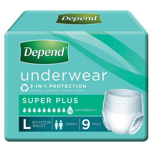 DEPEND - Super Plus Underwear Unisex - 3 SIZES - DEPEND - 2 - Health - ThePharmacy