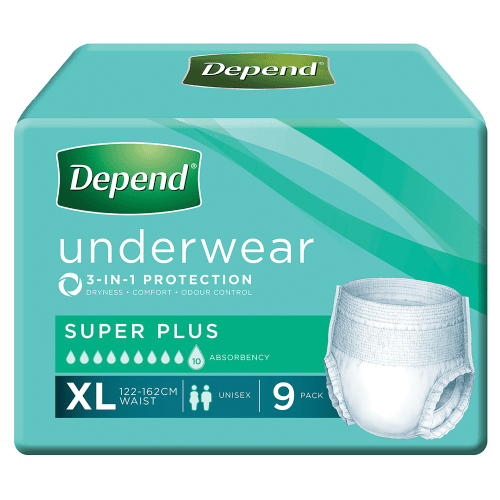 DEPEND - Super Plus Underwear Unisex - 3 SIZES - DEPEND - 3 - Health - ThePharmacy
