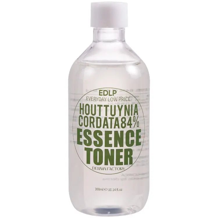 DERMA FACTORY Houttuynia Cordata 84% Essence Toner 300mL - DERMA FACTORY - 1 - Beauty & Essentials - ThePharmacy