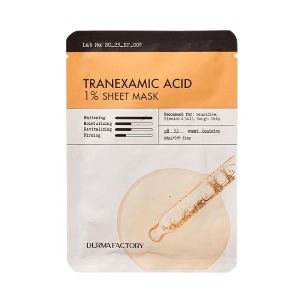 DERMA THERAPY Tranexamic Acid 1% Sheet Mask - DERMA FACTORY - 1 - Beauty & Essentials - ThePharmacy