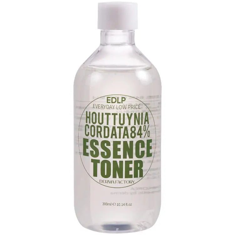 DERMA FACTORY Houttuynia Cordata 84% Essence Toner 300mL