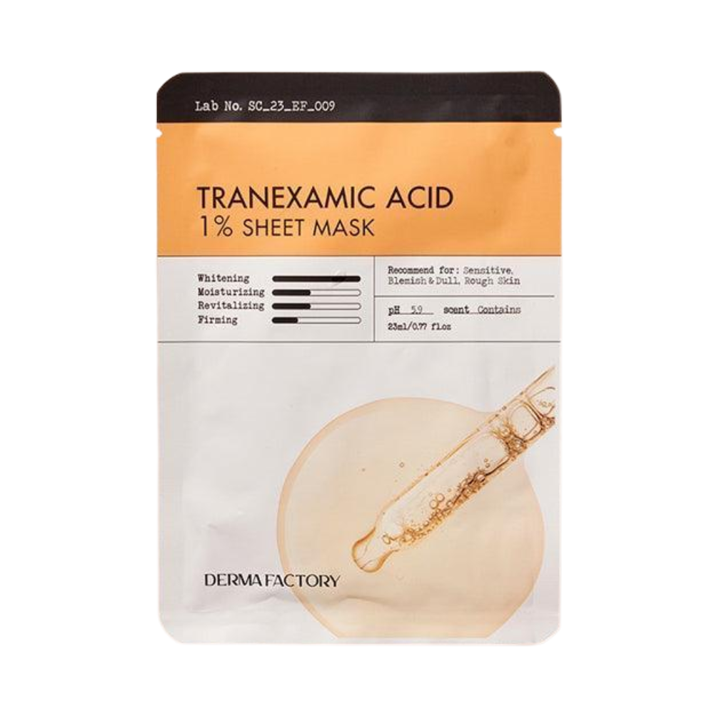 DERMA THERAPY Tranexamic Acid 1% Sheet Mask