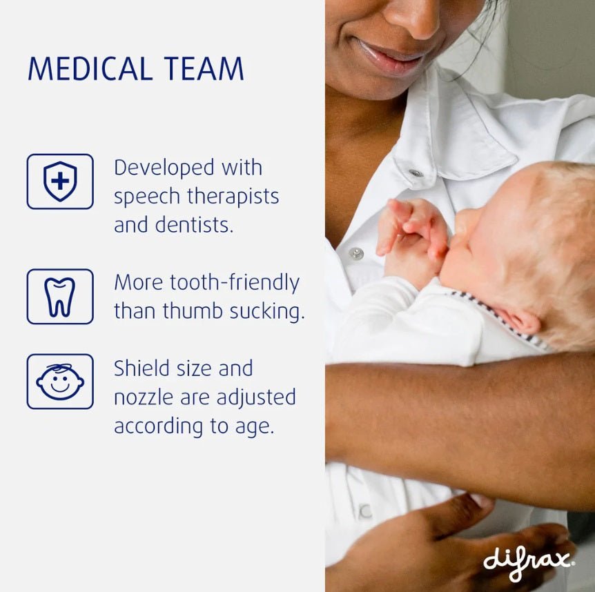 Difrax Pacifier Natural Newborn - Mist - Difrax - 9 - Baby & Kids - ThePharmacy
