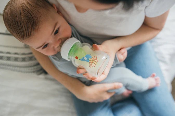 Dr Brown’s Options+ GLASS Wide Neck 150mL Baby Bottle (with Level 1 Teat) - Dr Brown's - 2 - Baby & Kids - ThePharmacy