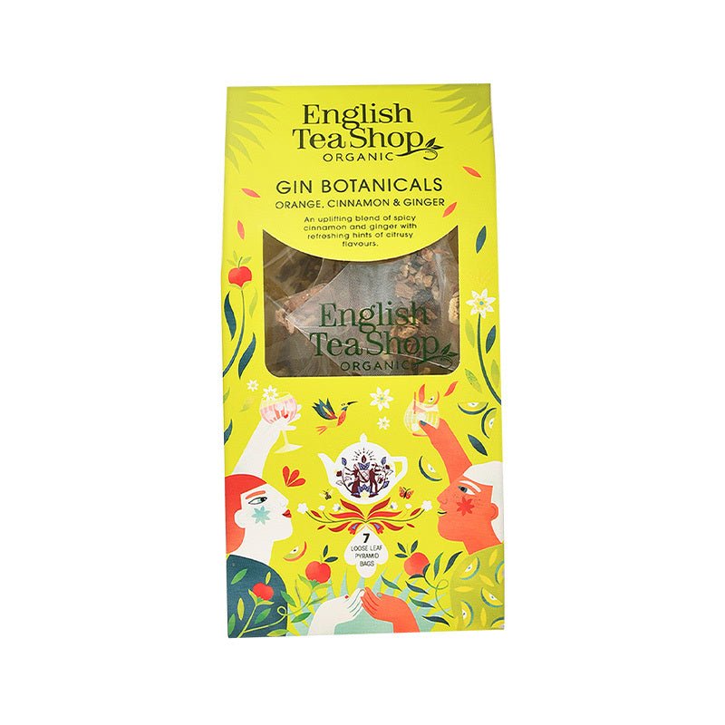 ENGLISH TEA SHOP - Gin Botanicals | 7 Pyramid Tea Bags - 3 OPTIONS - ENGLISH TEA SHOP - 3 - Diet & Fitness - ThePharmacy
