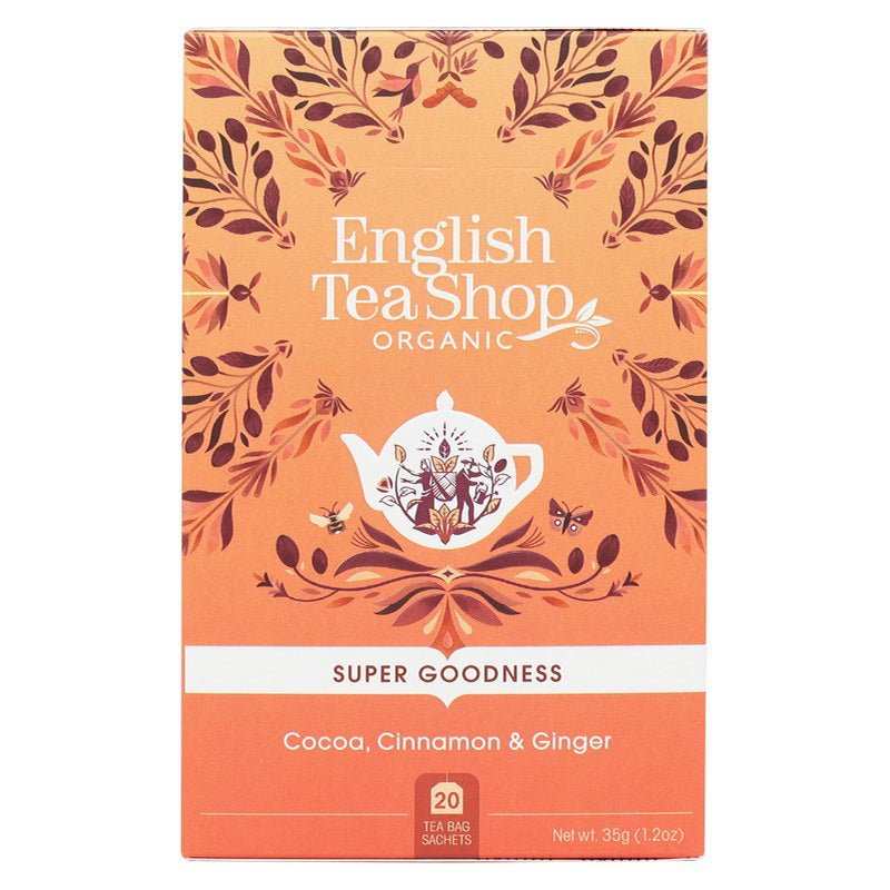 ENGLISH TEA SHOP - Organic Teabags 6x20pc - 46 OPTIONS - ENGLISH TEA SHOP - 46 - Diet & Fitness - ThePharmacy