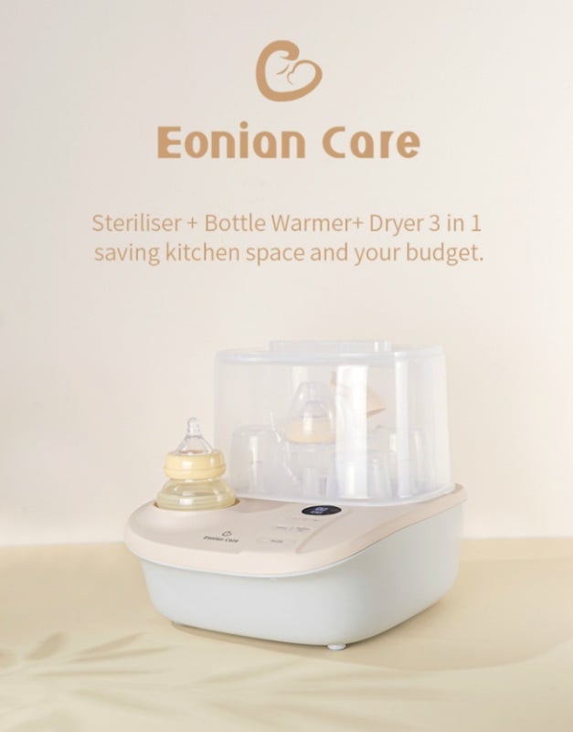 Eonian Care 3 in 1 Electric Steriliser, Dryer and Baby Bottle Warmer - Eonian Care - 3 - Baby & Kids - ThePharmacy
