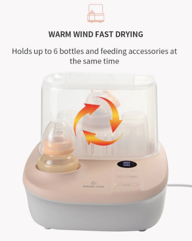 Eonian Care 3 in 1 Electric Steriliser, Dryer and Baby Bottle Warmer - Eonian Care - 9 - Baby & Kids - ThePharmacy