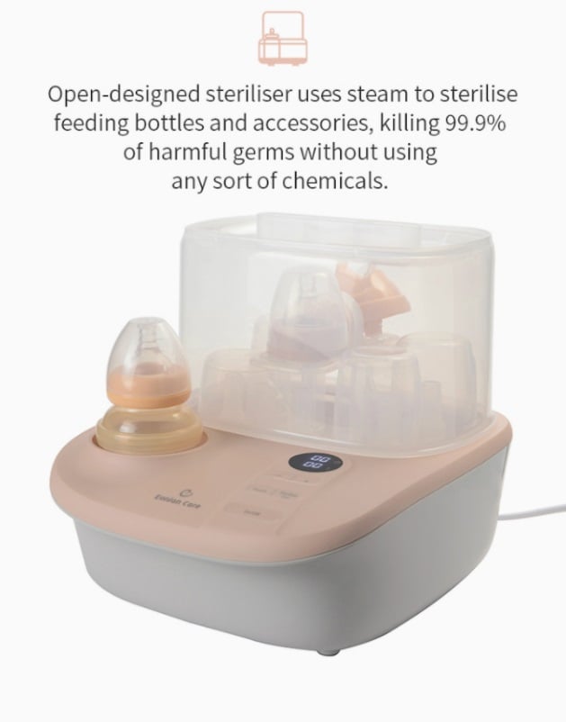 Eonian Care 3 in 1 Electric Steriliser, Dryer and Baby Bottle Warmer - Eonian Care - 5 - Baby & Kids - ThePharmacy