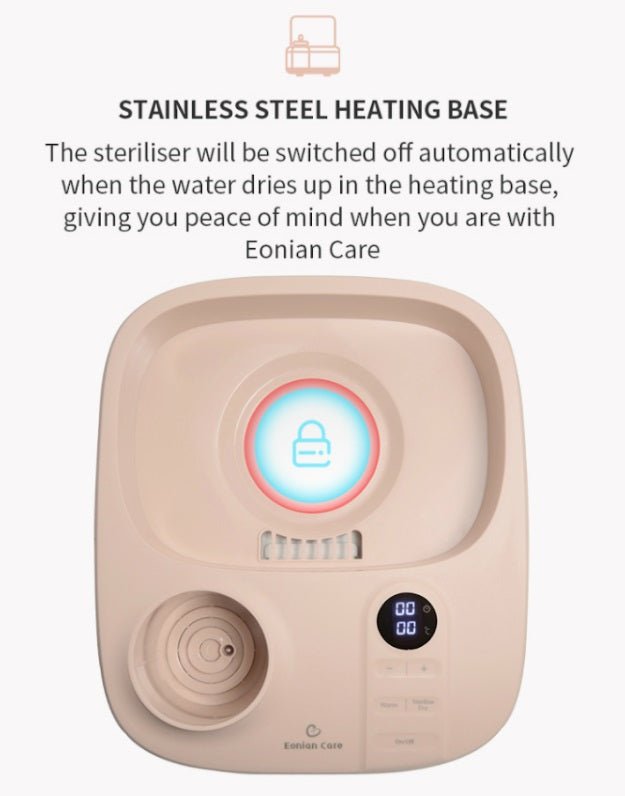 Eonian Care 3 in 1 Electric Steriliser, Dryer and Baby Bottle Warmer - Eonian Care - 8 - Baby & Kids - ThePharmacy