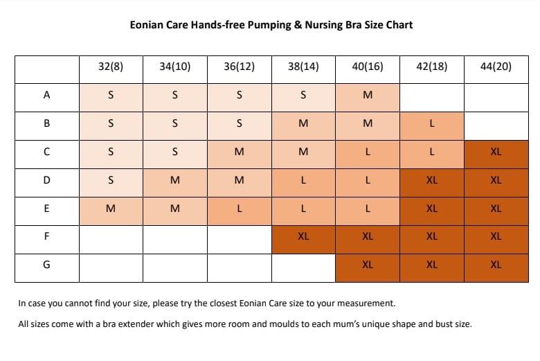 Eonian Care Hands - Free Pumping & Nursing Bra - Grey - Large - Eonian Care - 3 - Baby & Kids - ThePharmacy