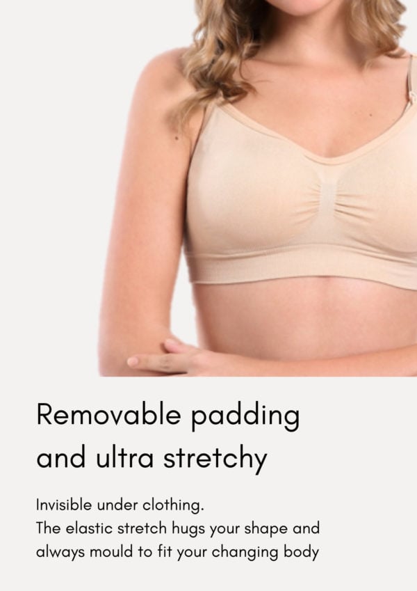 Eonian Care Hands - Free Pumping & Nursing Bra - Grey - Large - Eonian Care - 6 - Baby & Kids - ThePharmacy