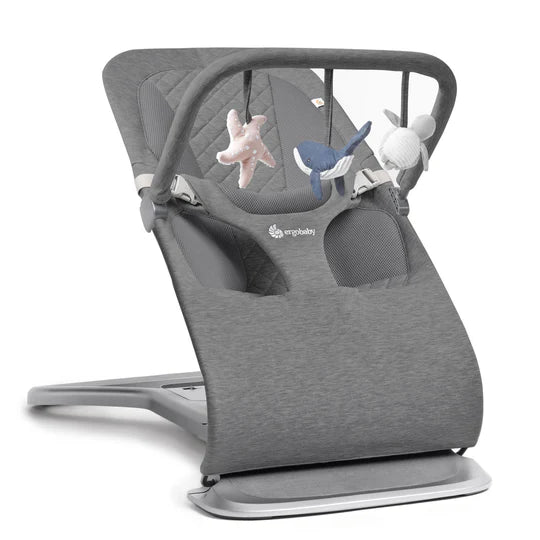 ERGOBABY - Evolve 3 in 1 Bouncer Toy Bar - Ocean Wonder Charcoal Grey - ThePharmacy - 2 - ThePharmacy