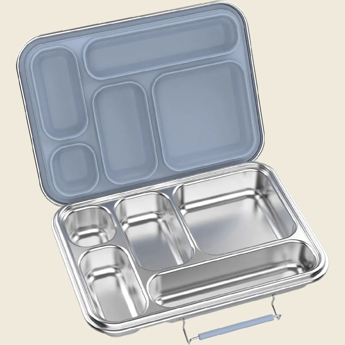 Ever Eco Stainless Steel 5 Compartment Bento Lunch Box - Ever ECO - 6 - Baby & Kids - ThePharmacy
