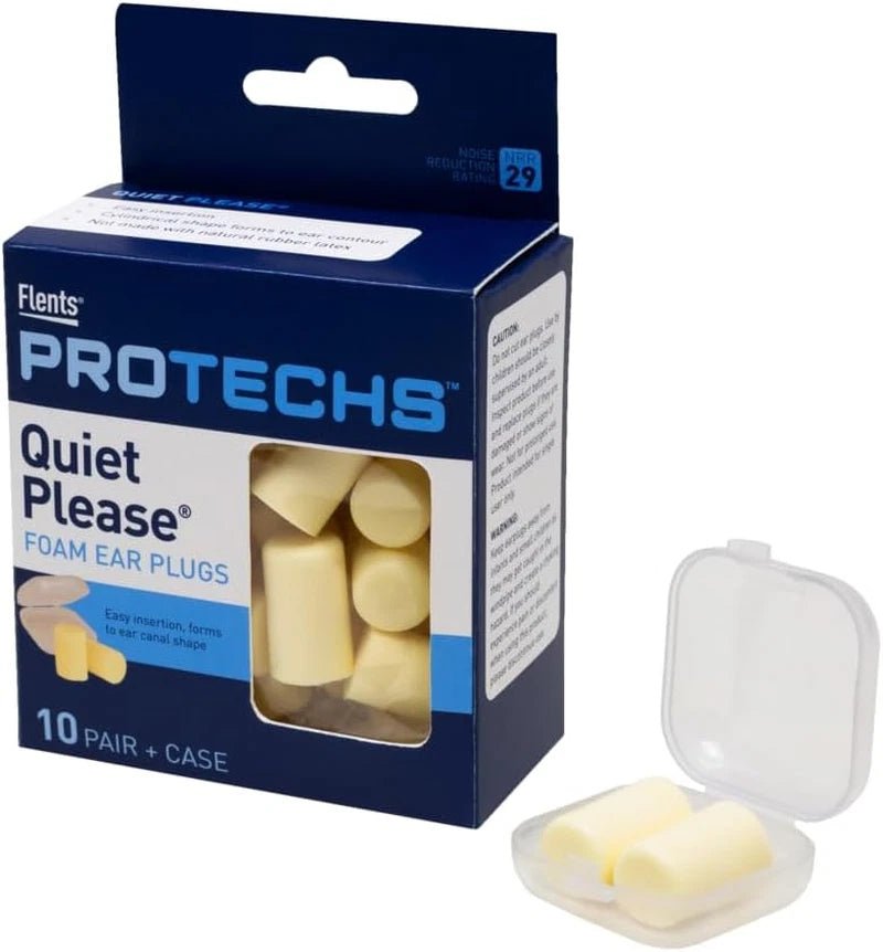 FLENTS - Quiet Please Foam Ear Plugs - 10 Pairs - FLENTS - 1 - Health - ThePharmacy