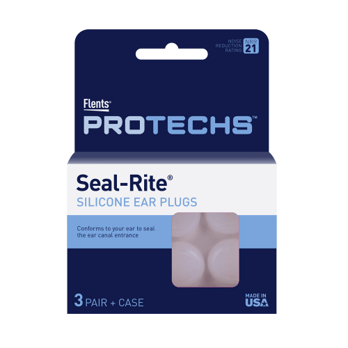 FLENTS - Seal - Rite Silicone Ear Plugs - 3 Pairs + Case - FLENTS - 1 - Health - ThePharmacy