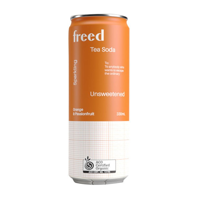 FREED BEVERAGES - Organic Sparkling Tea Soda 12x330mL - 4 OPTIONS - FREED BEVERAGES - 4 - Diet & Fitness - ThePharmacy