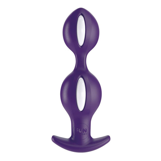 FUN FACTORY - B Balls - White / Dark Violet - Fun Factory - 1 - Sexual Health - ThePharmacy