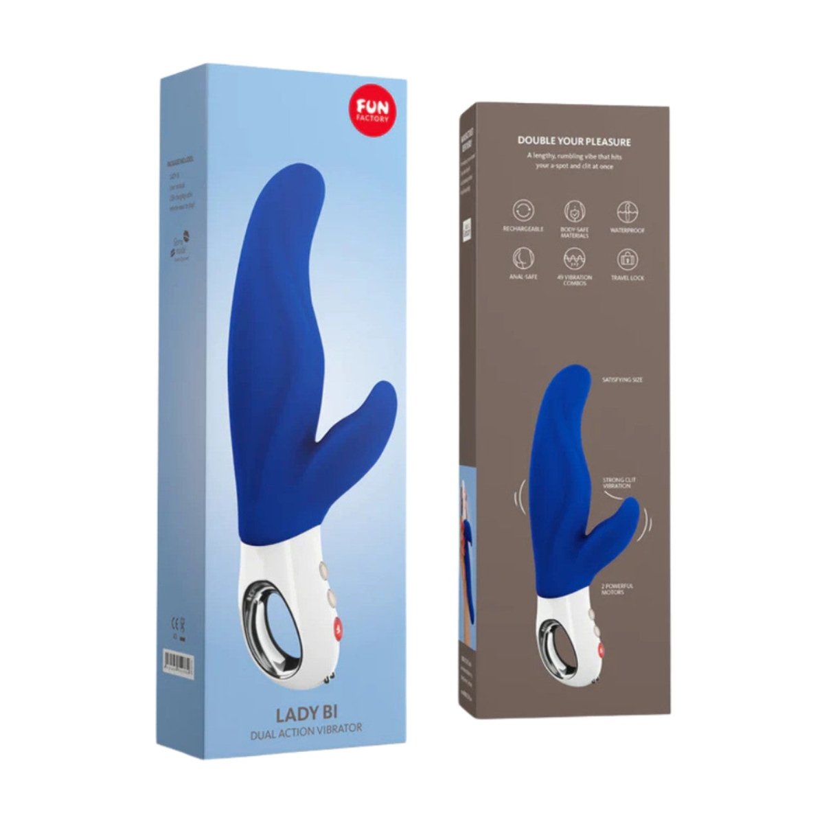 FUN FACTORY - Lady Bi Massager - 2 COLOURS - Fun Factory - 4 - Sexual Health - ThePharmacy