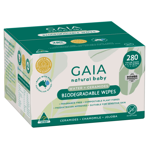 GAIA Biodegradable Water Wipes - GAIA - 5 - Baby & Kids - ThePharmacy