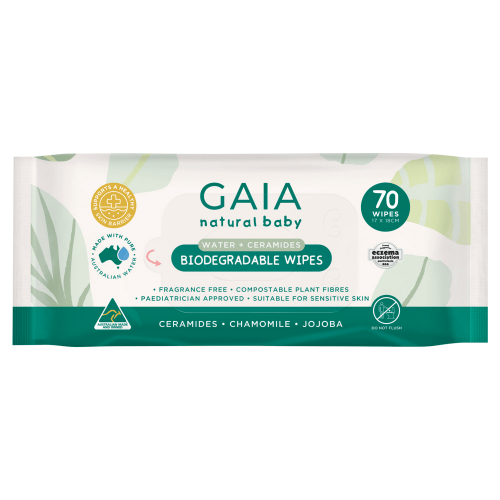 GAIA Biodegradable Water Wipes - GAIA - 3 - Baby & Kids - ThePharmacy