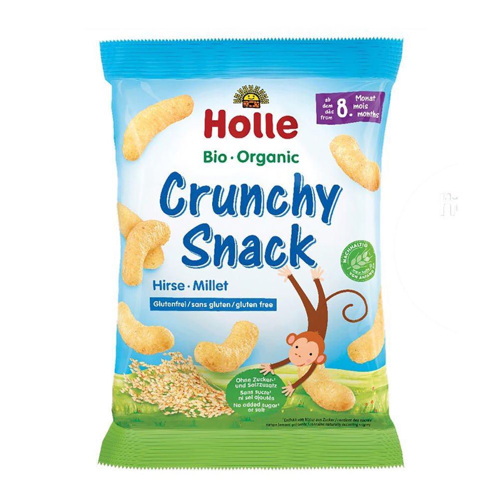 HOLLE - Organic Millet Crunchy Snack 25g | 8 Pack - 2 OPTIONS - Holle - 2 - Baby & Kids - ThePharmacy