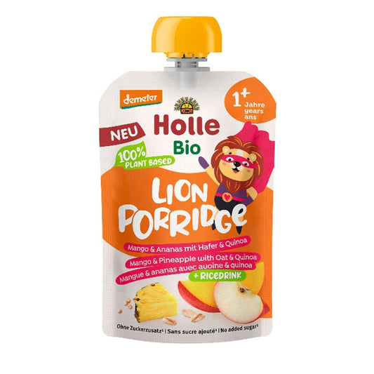HOLLE - Organic Porridge Pouch with Oats & Quinoa 110g | 6 Pack - 3 OPTIONS - Holle - 1 - Diet & Fitness - ThePharmacy