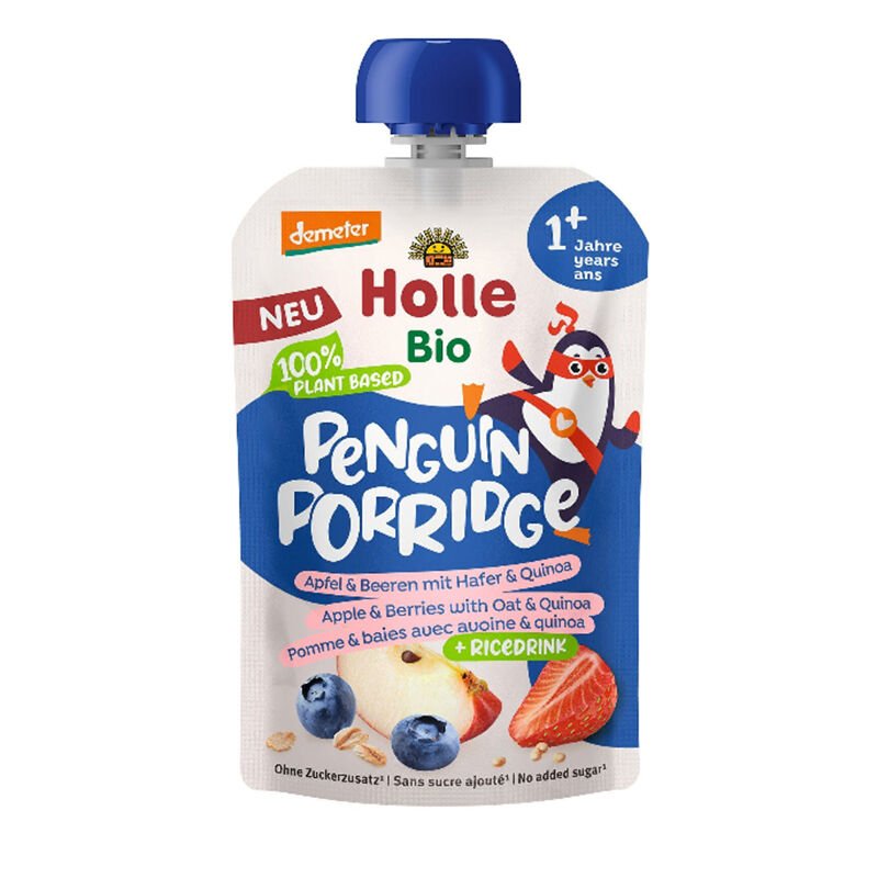 HOLLE - Organic Porridge Pouch with Oats & Quinoa 110g | 6 Pack - 3 OPTIONS - Holle - 2 - Diet & Fitness - ThePharmacy