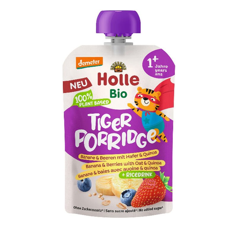 HOLLE - Organic Porridge Pouch with Oats & Quinoa 110g | 6 Pack - 3 OPTIONS - Holle - 3 - Diet & Fitness - ThePharmacy