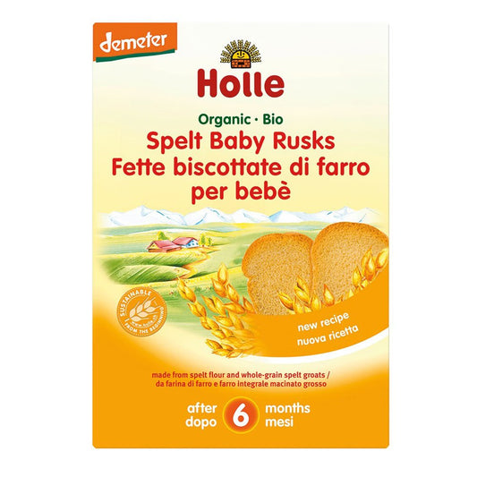 HOLLE - Organic Spelt Baby Zwieback Rusk 200g - Holle - 1 - Baby & Kids - ThePharmacy
