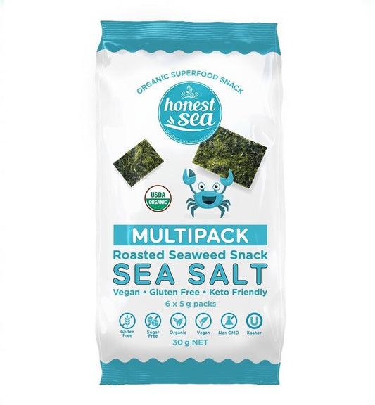 HONEST SEA - Seaweed Multipack 6x5g - 6 OPTIONS - Honest Sea - 1 - Diet & Fitness - ThePharmacy