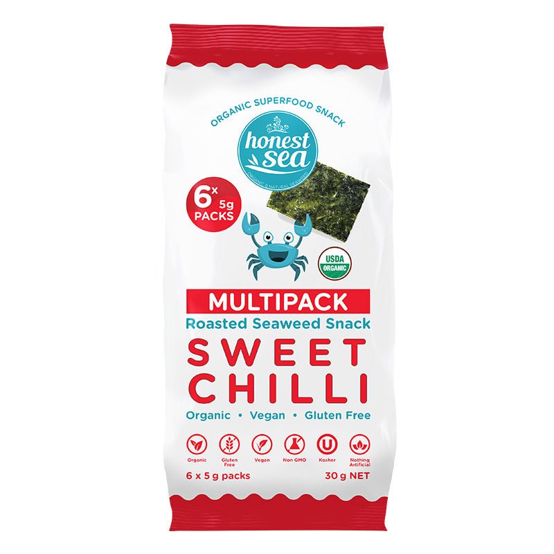 HONEST SEA - Seaweed Multipack 6x5g - 6 OPTIONS - Honest Sea - 6 - Diet & Fitness - ThePharmacy