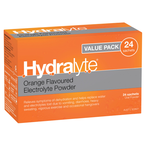 HYDRALYTE - Electrolyte Powder Value 24 Pack - Orange Flavour - Hydralyte - 1 - Health - ThePharmacy